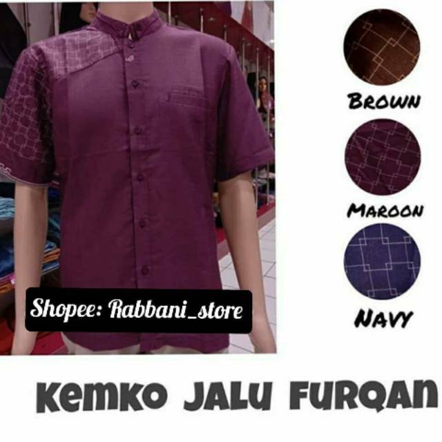 KEMEJA KOKO RABBANI KEMKO JALU FURQON & JALU FAHRUL