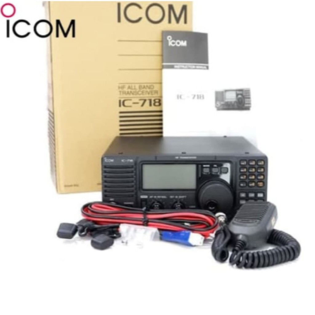 RADIO RIG SSB ICOM IC 718 NEW GARANSI RESMI