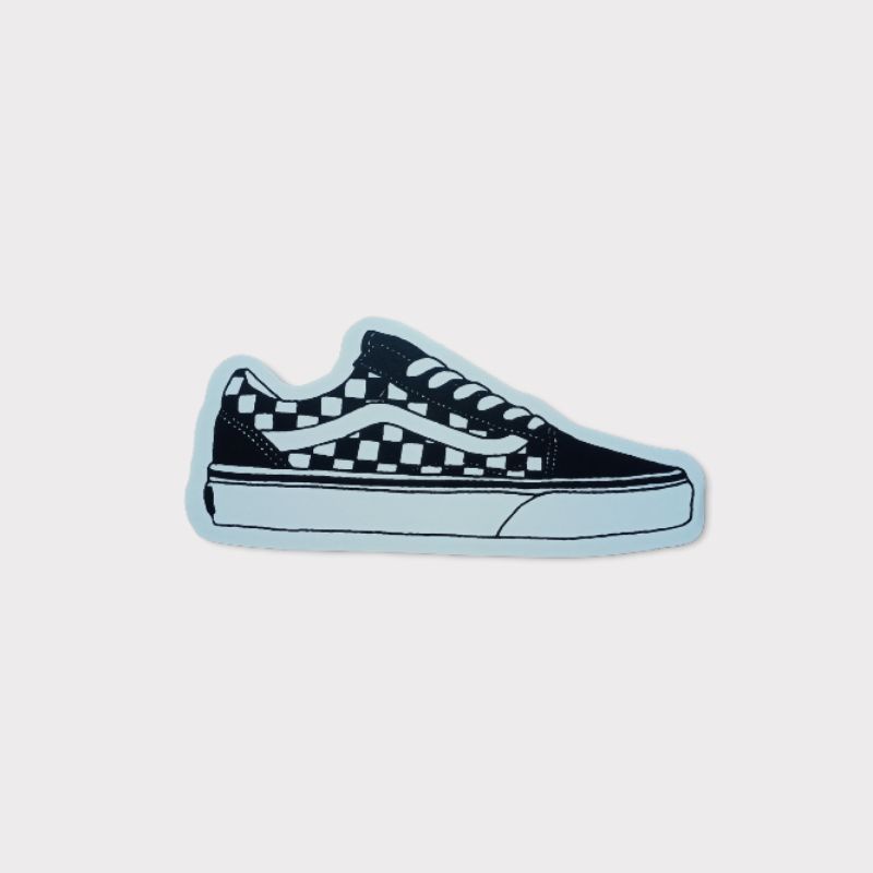 

Stiker Vans Sneakers Original (Bahan Graftac Anti Air)