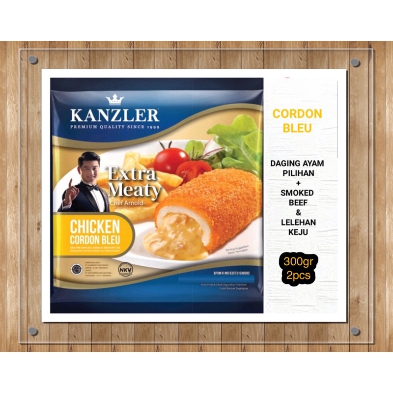 

Kanzler Chicken Cordon Bleu 300gr