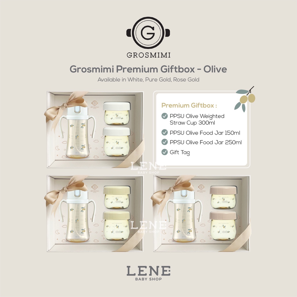 Grosmimi Premium Giftbox - Olive