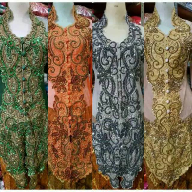 Atasan Kebaya tile full payet ibu/besan-6