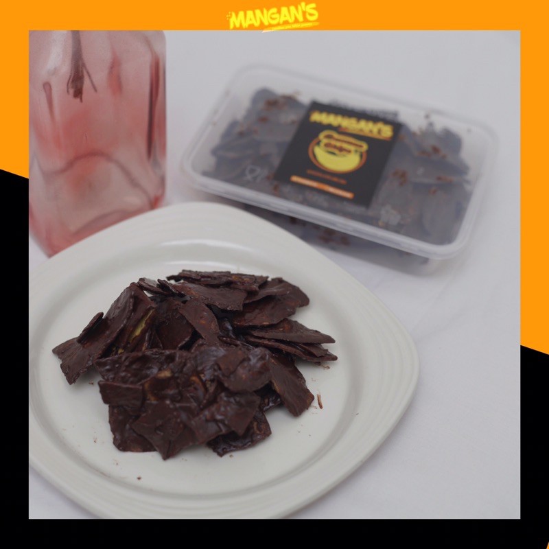

Mangan’s keripik pisang ( chocolate melted)