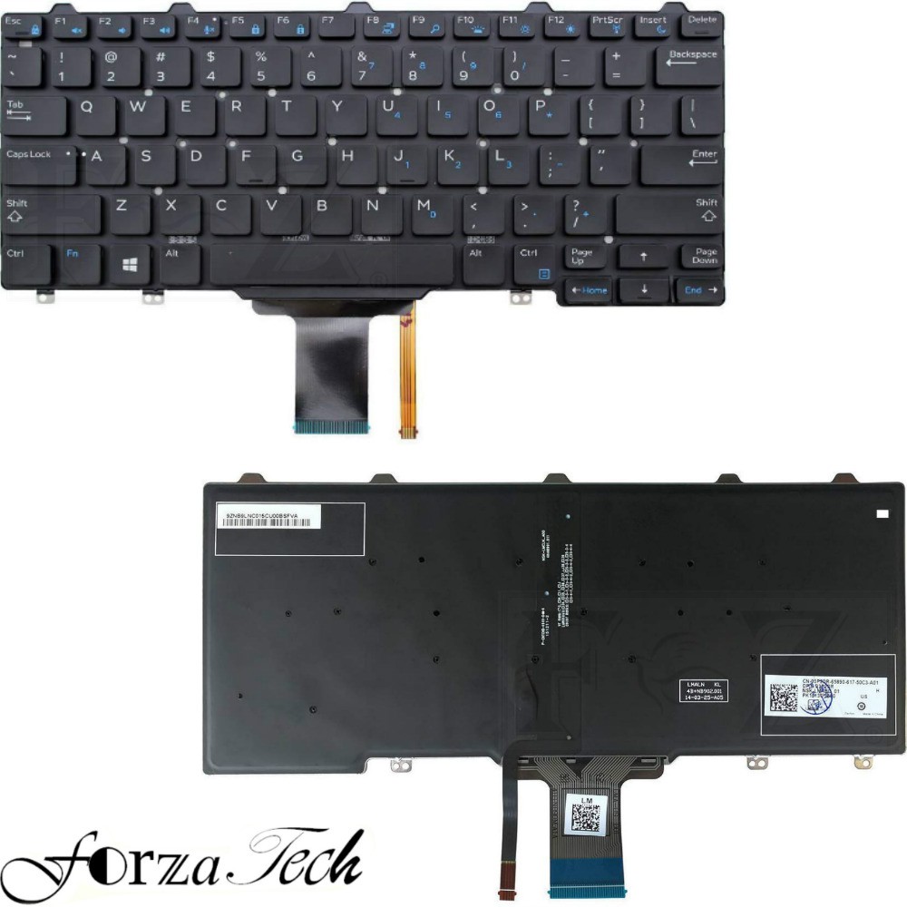 Keyboard Dell Latitude E7270 E7250 E5270 E5250 03wn15 Nsk Lmabc Pk1313o1b05 03p2dr Nic03 Mj8hy 0mj8h Shopee Indonesia