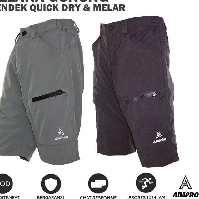 ❅ CELANA GUNUNG PENDEK OUTDOOR HIKING KEREN TRENDY AIMPRO ◄
