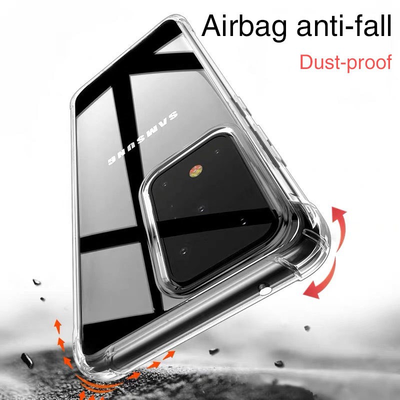 Soft Case Silikon Samsung Galaxy S20 FE Bening Transparant Airbag Anti Crack Tebal