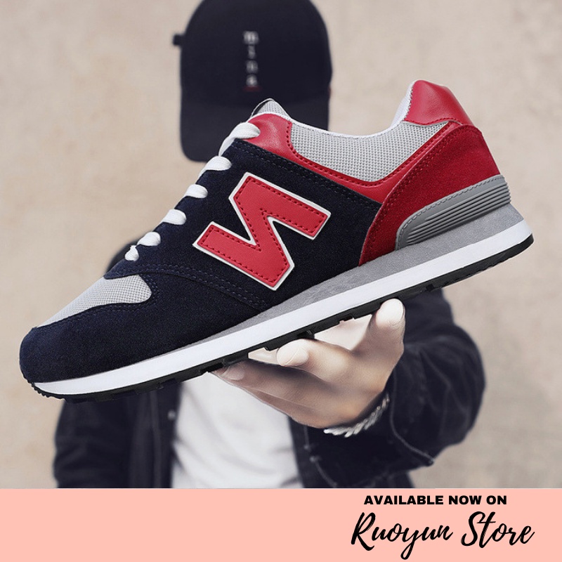 RYX - Cool NBN Sepatu Sneakers Pria Fashion Casual / Olahraga - Ori Import