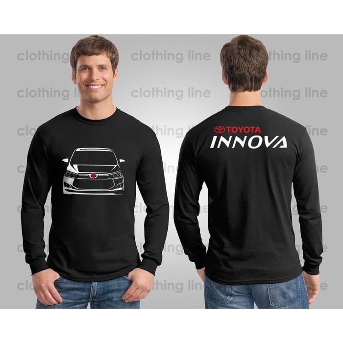 KAOS MOBIL TOYOTA INNOVA LENGAN PANJANG