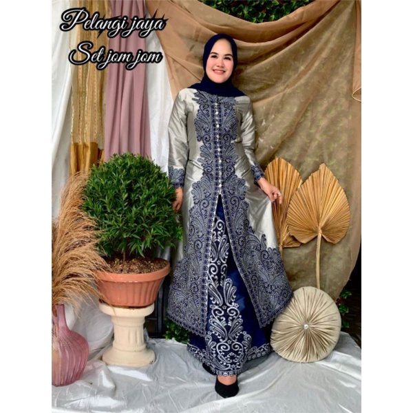 Stelan Kebaya Jomjom Original Pelangi Jaya. Realpict!!