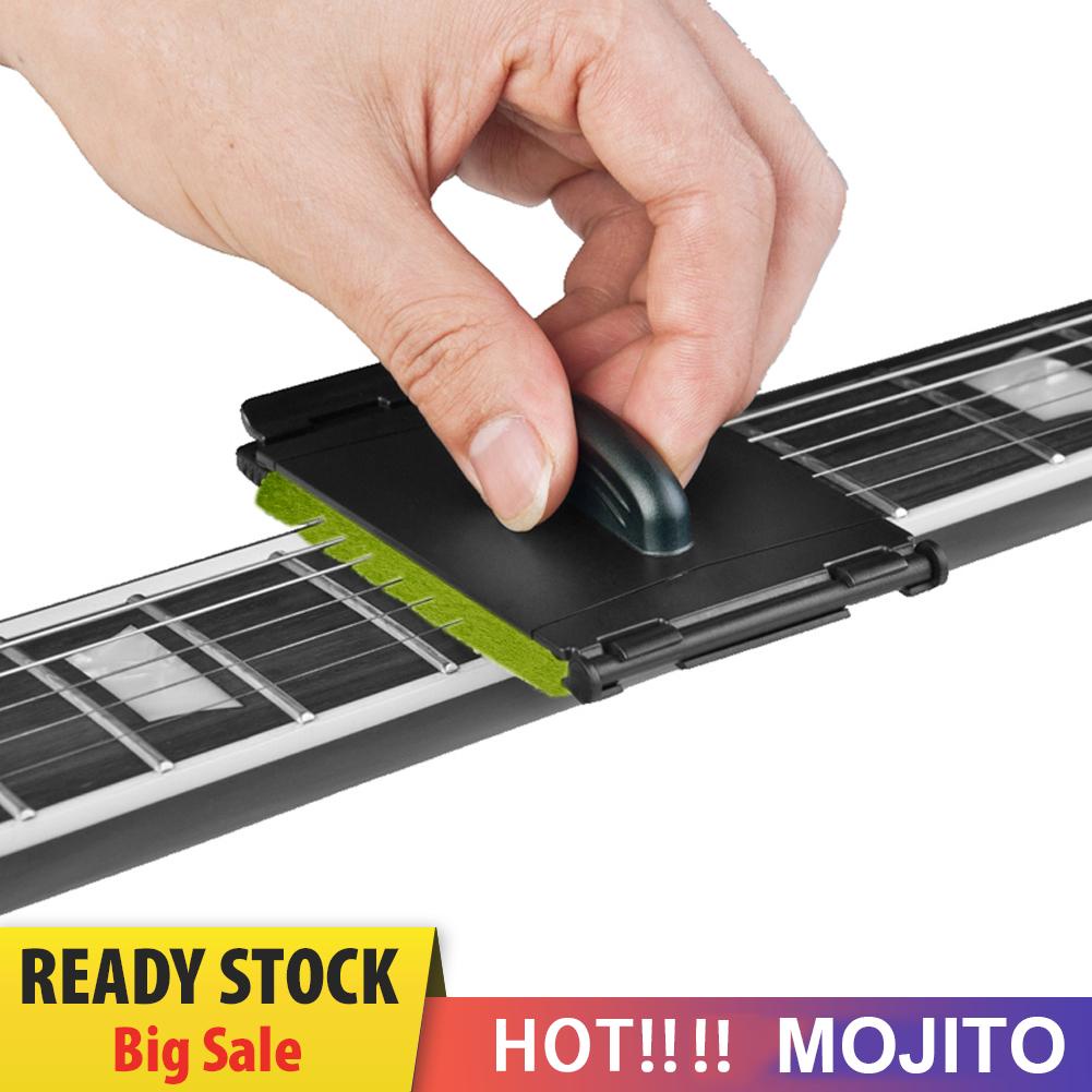 MOJITO Electric Guitar Bass Strings Scrubber Rub Cleaning Maintenance Care Cleaner