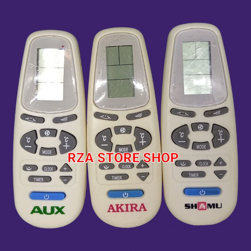 REMOTE REMOT AC AUX AKIRA SHAMU ORI ASLI