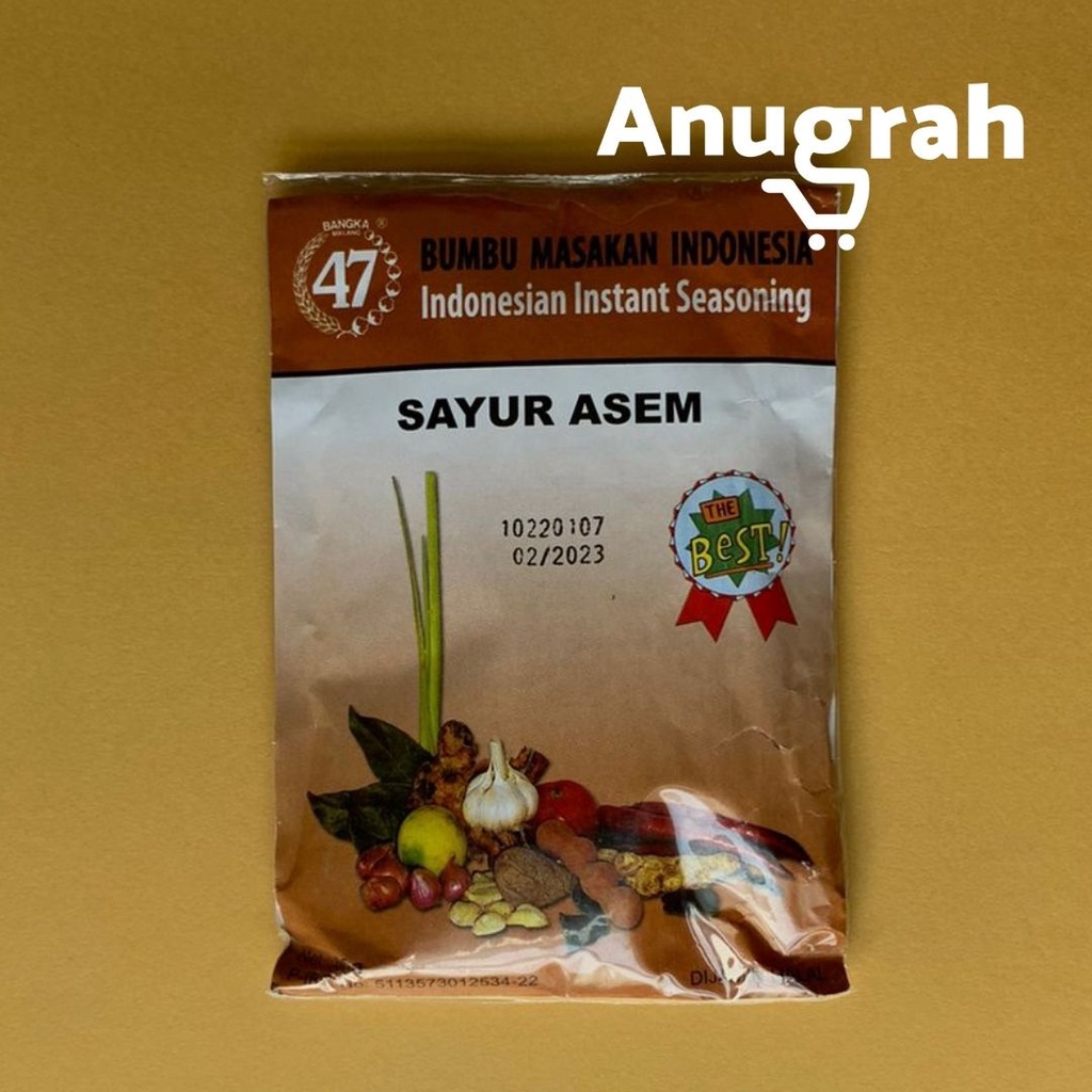 

Bumbu 47 Bumbu Masak Sayur Asem 85g