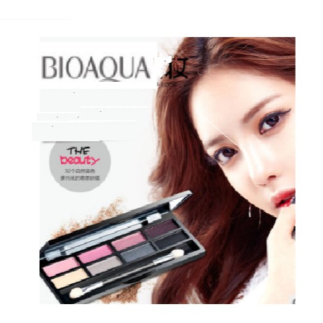 BIOAQUA FLARE 8 COLORS EYES EYESHADOW--