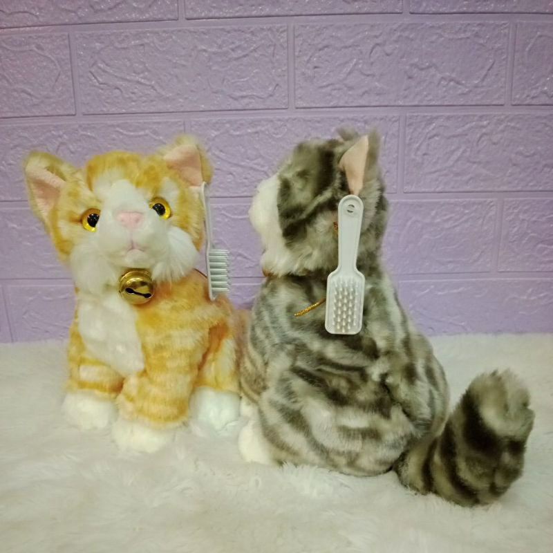 Boneka Kucing Cleo Import SNI Cat Doll Boneka Anak Lucu Hadiah Anak Hadiah Boneka Lucu