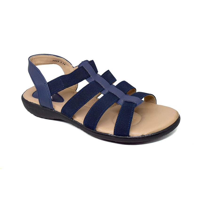  Bata  Sandal  Wanita  Dorian Comfit  Blue 5619214 Shopee 