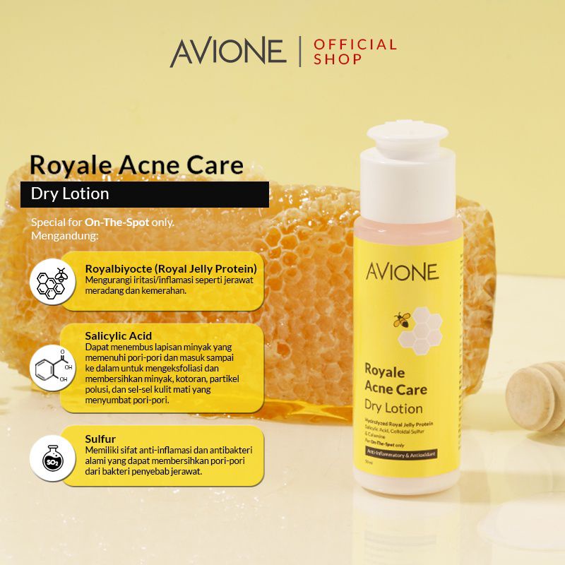 Avione Royale Acne Care - Facial Foam |Dry Lotion | Serum |Gel (Moisturizer)