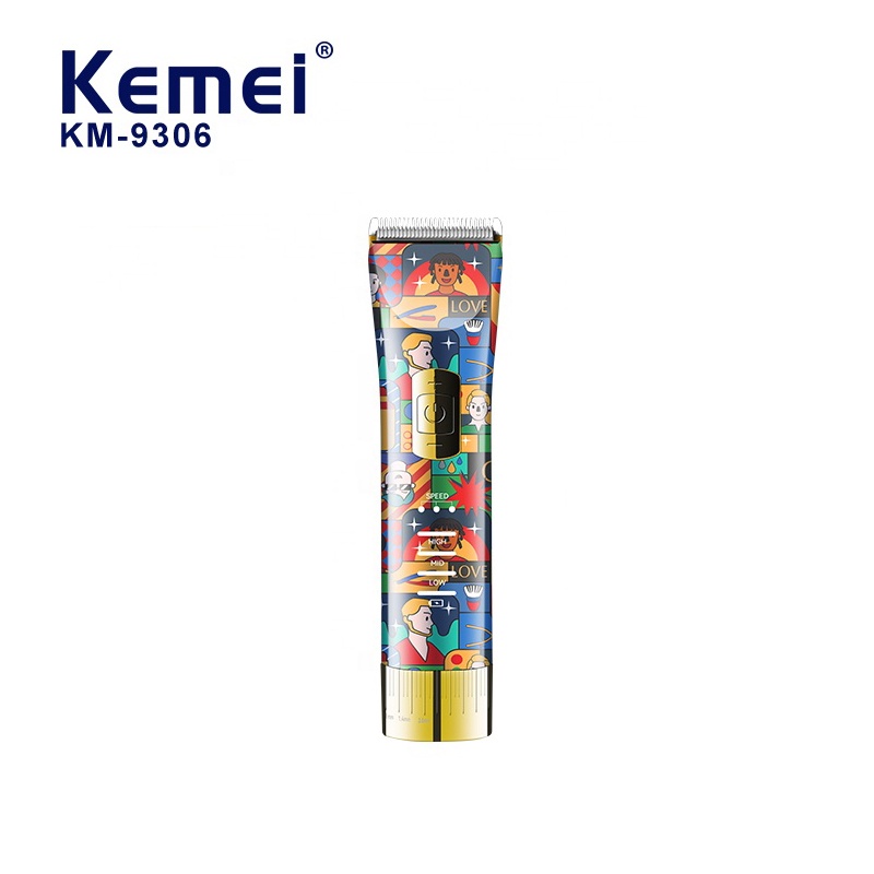 Kemei KM-9306 Alat Cukur Rambut Elektrik Rechargeable