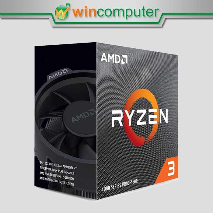 Processor AMD AM4 Ryzen 3 4100 3.8Ghz Up To 4.0Ghz