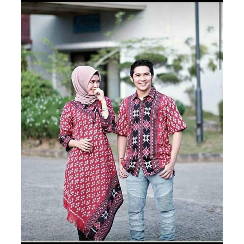 couple baju tenun tenun etnik baju tenun jepara CP5