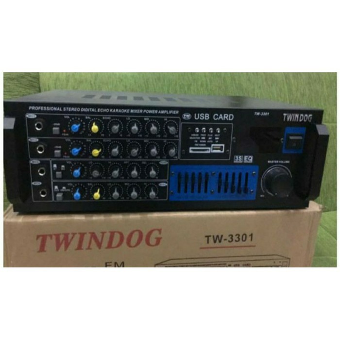 Twindog  , TD , TW 3301 USB  , Twin Dog , Amply , Ampli , Amplifier