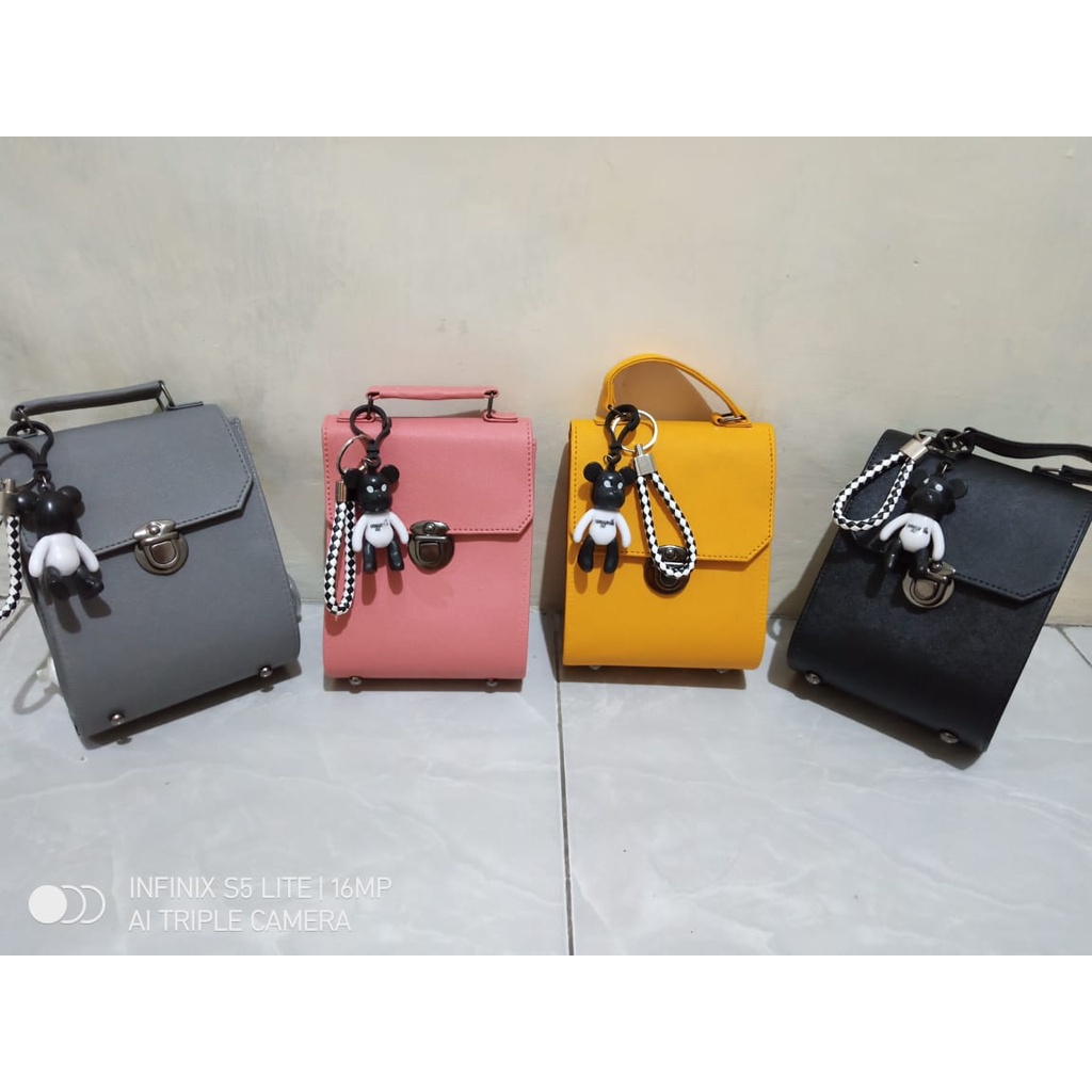 Tas Miniso Mini Behel Kunci / Tas Fashion Wanita / Tas Selempang wanita / Tas Jinjing Wanita Terbaru