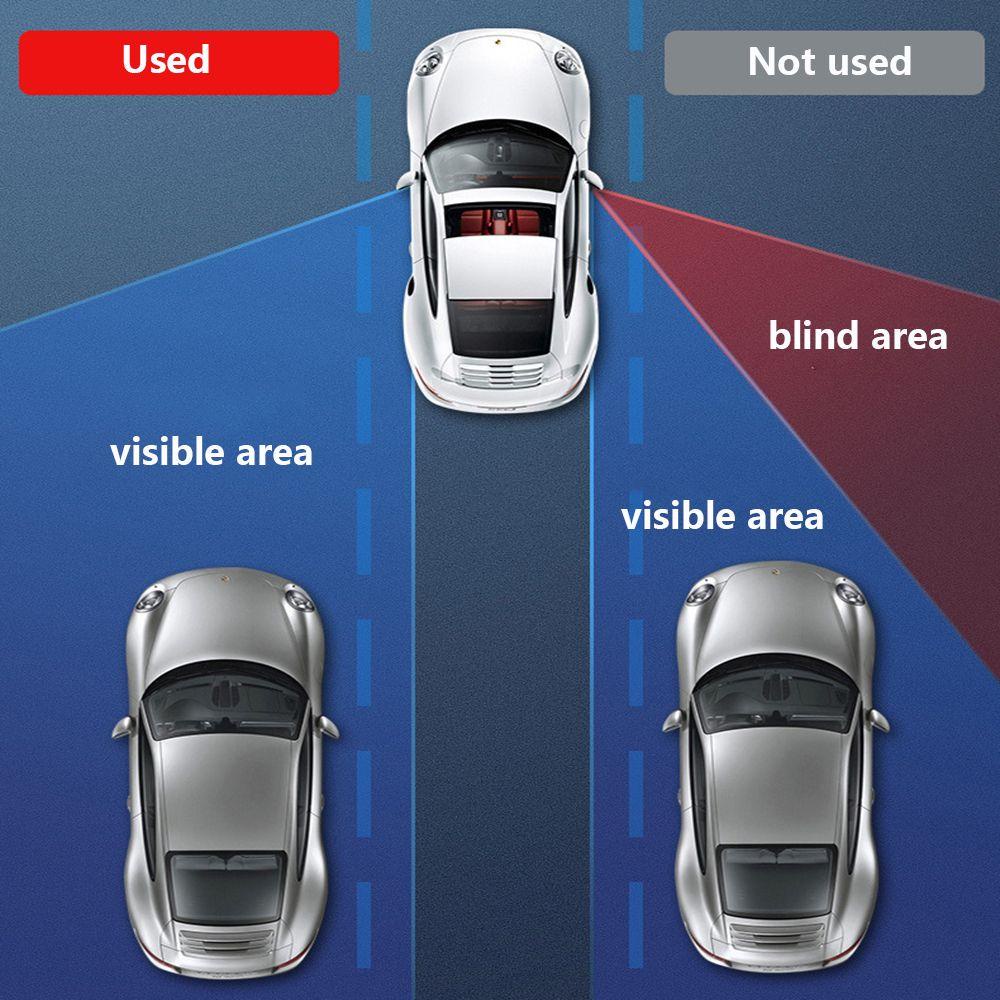 Populer Car Blind Spot Mirror Aksesoris Mobil Car Spion Tambahan Spion Spion HD Kaca Sudut Lebar 360 Derajat