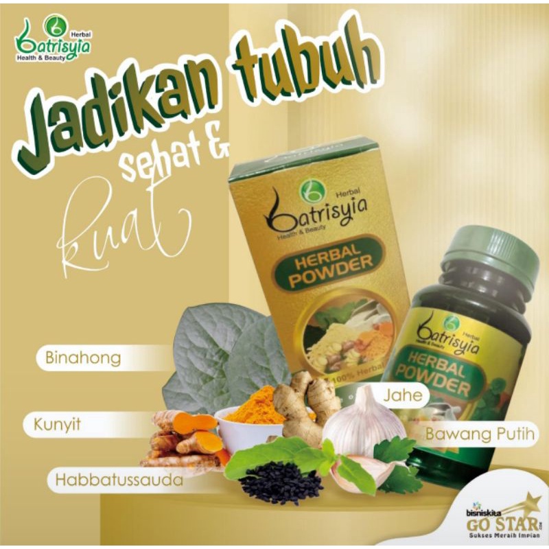

batrisyia herbal powder