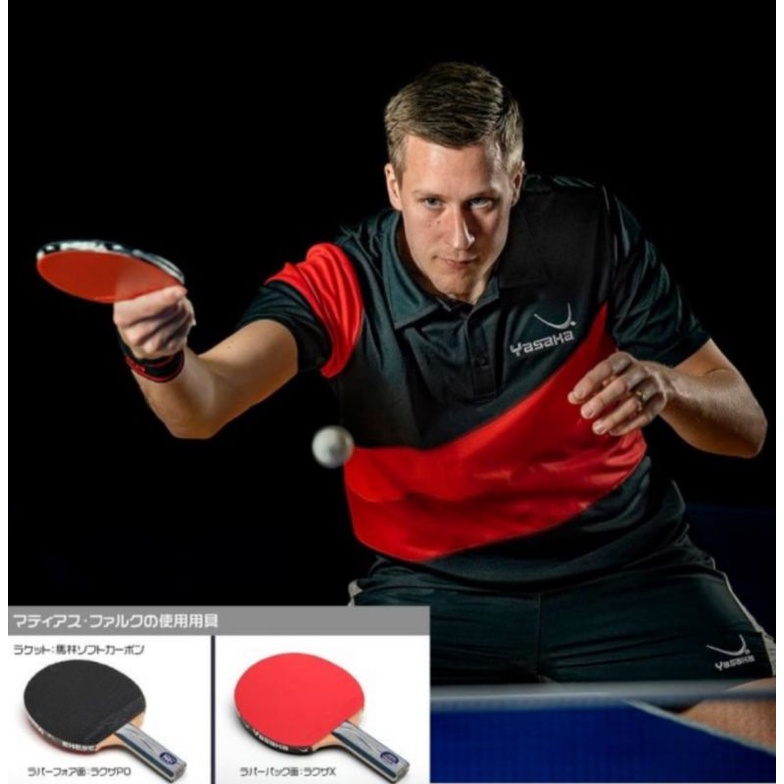 Karet Bet Pingpong Yasaka Rakza PO Bintik Serang Rubber Blade Bat Tenis Meja