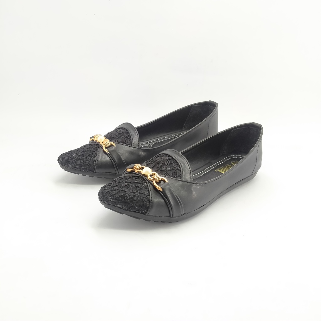 Sepatu Wanita Flat Shoes Ballerina Andis SR05