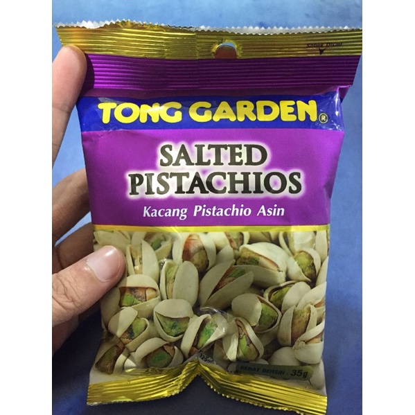 

Tong Garden Kacang Pistachio Asin 35gr