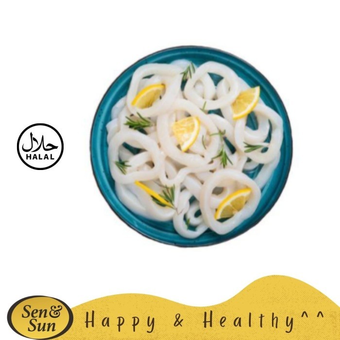 

Sen&Sun Cumi Ring Squid 500 Gram