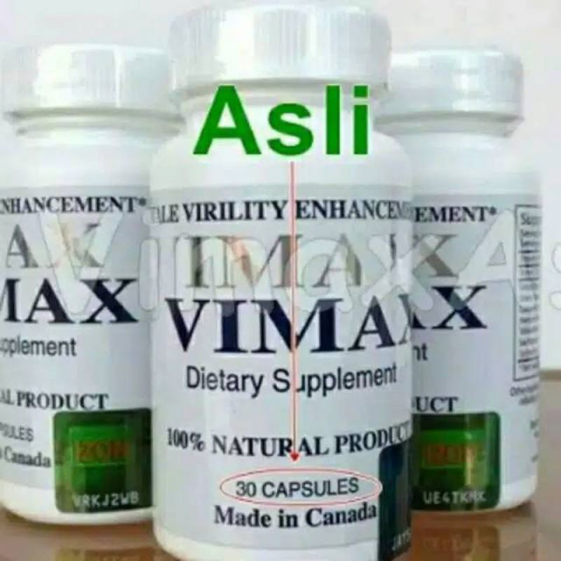 Promo VIMAX Izon Canada Original 100% Asli Code Valid Obat Herbal Pembesar Pemanjang Alat Vital