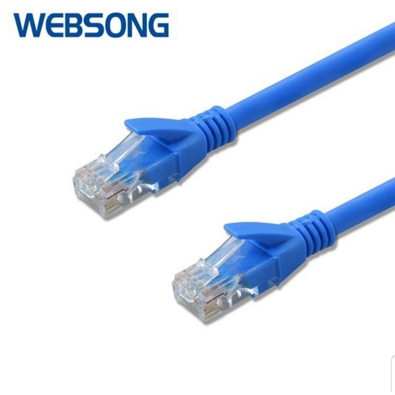 Kabel LAN RJ45 UTP Ethernet 20M Cat6 Gigabit WEBSONG