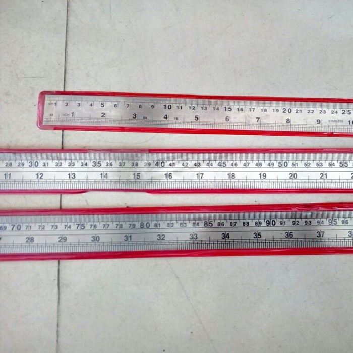 

Cantik Ruler Stainless 12Inch/Penggaris Besi Gilaa!!!