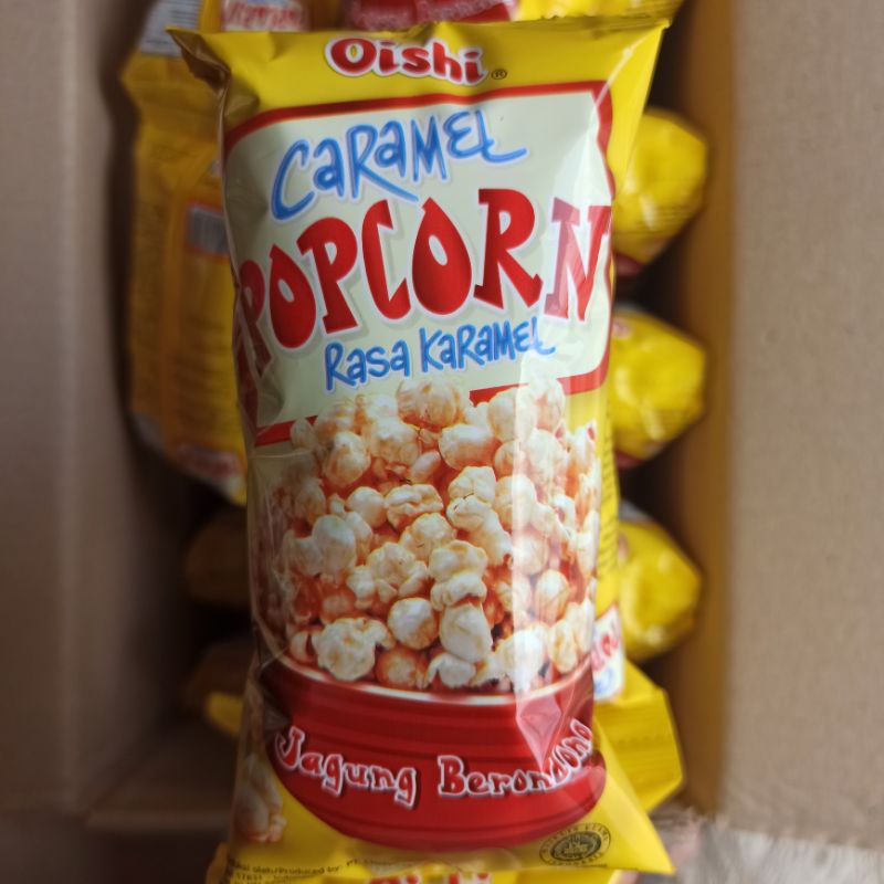 

Pop Corn Oishi Rasa Caramel Karamel Jagung Berondong 20 Gram