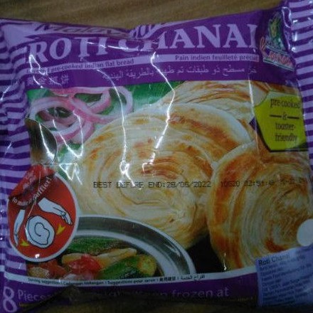 

roti chanai frozen