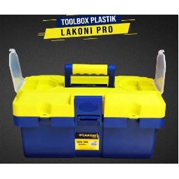 LAKONI PRO TOOLBOX TOOL BOX PLASTIK PERKAKAS TUKANG