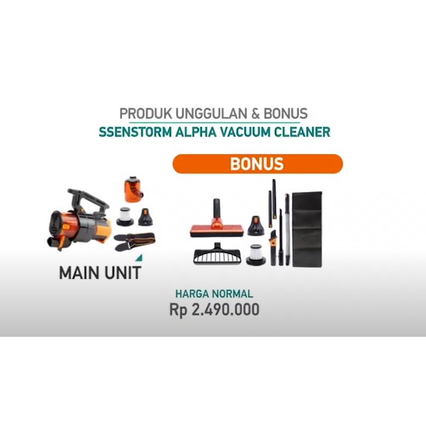 Ssenstorm Alpha Vacuum Cleaner