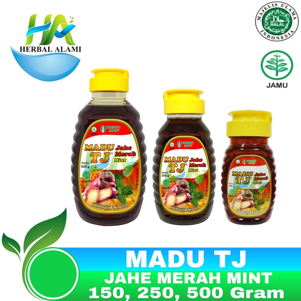 Madu TJ Jahe Merah Mint