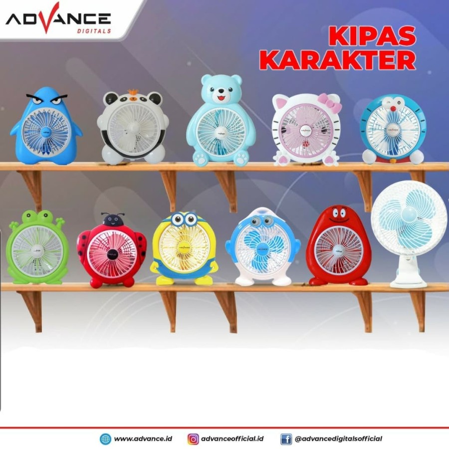 KIPAS ANGIN ADVANCE KARAKTER