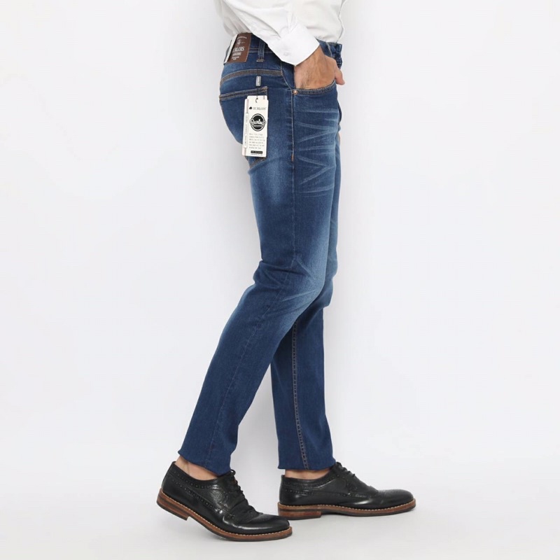 Celana panjang soft jeans / celana skiny / burlois/ celana burlois