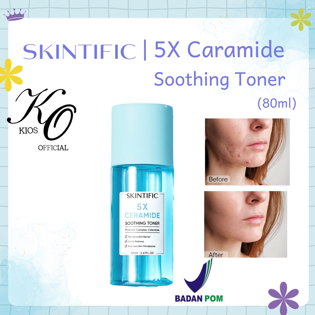 Skintific 5X Ceramide Soothing Toner 80ml