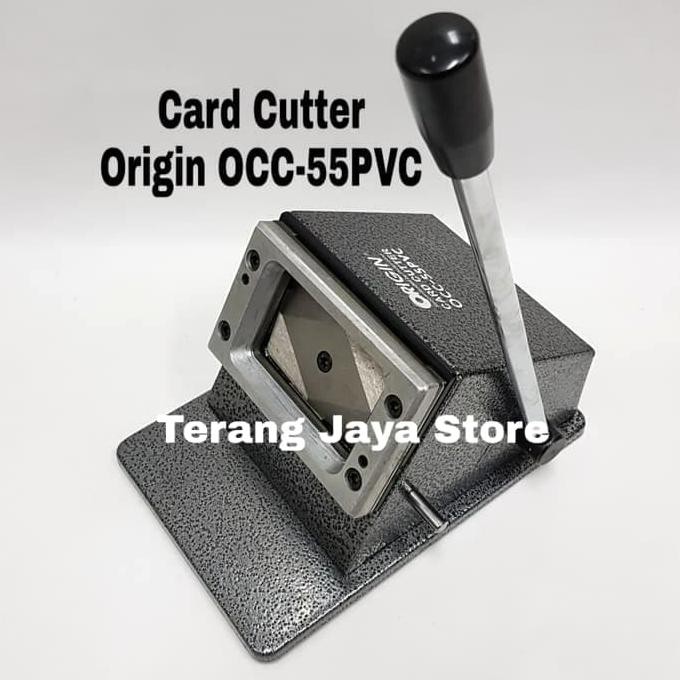 

Alat Plong ID Card /PVC Card Cutter/Potong ID Card Origin OCC-55PVC