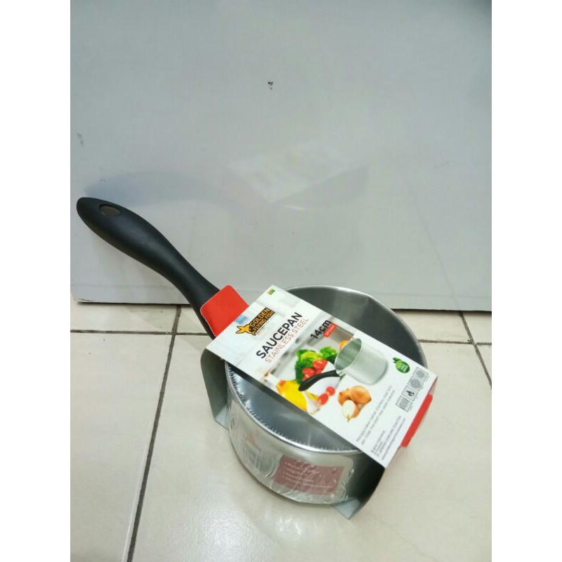 Golden Flying Fish Panci Gagang/Saucepan Stainless Steel
