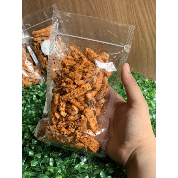 ( BISA COD BAYAR DI TEMPAT ) PROMO BASRENG PEDAS DAUN JERUK BASRENG PEDAS BASRENG DAUN JERUK BASRENG 100GR BASRENG EXTRA PEDAS MAKASSAR PAREPARE SULAWESI-4