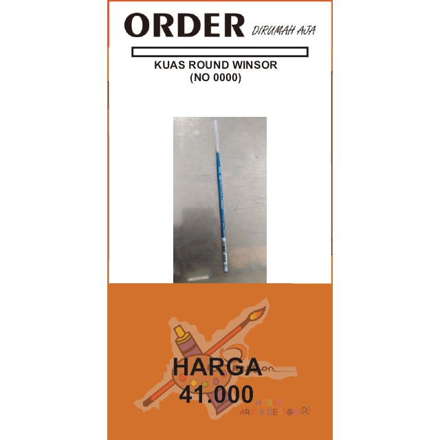 

KUAS ROUND WINSOR (NO 0000)