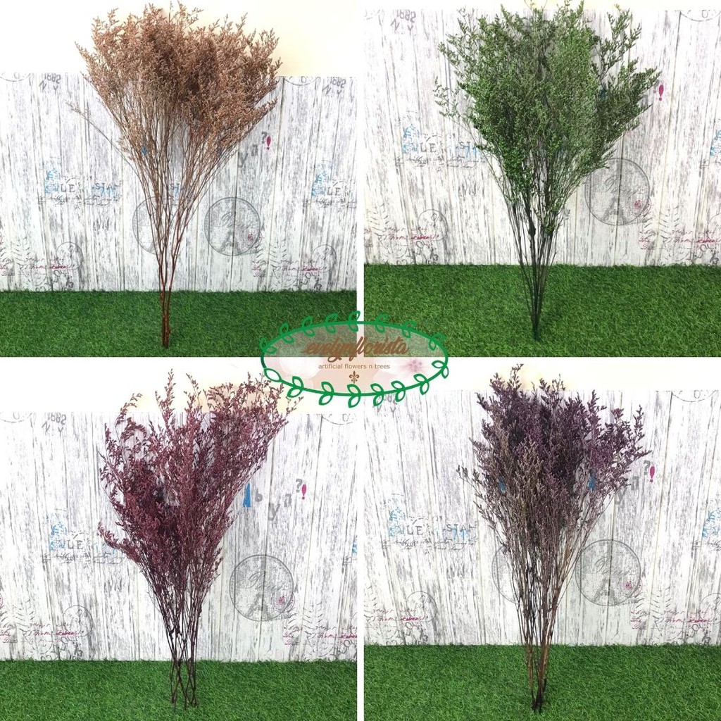 Bunga Artificial Dried Flowers Bunga Kering Caspea Bouquet Tanaman Hias  Pajangan Aesthetic Ruangan