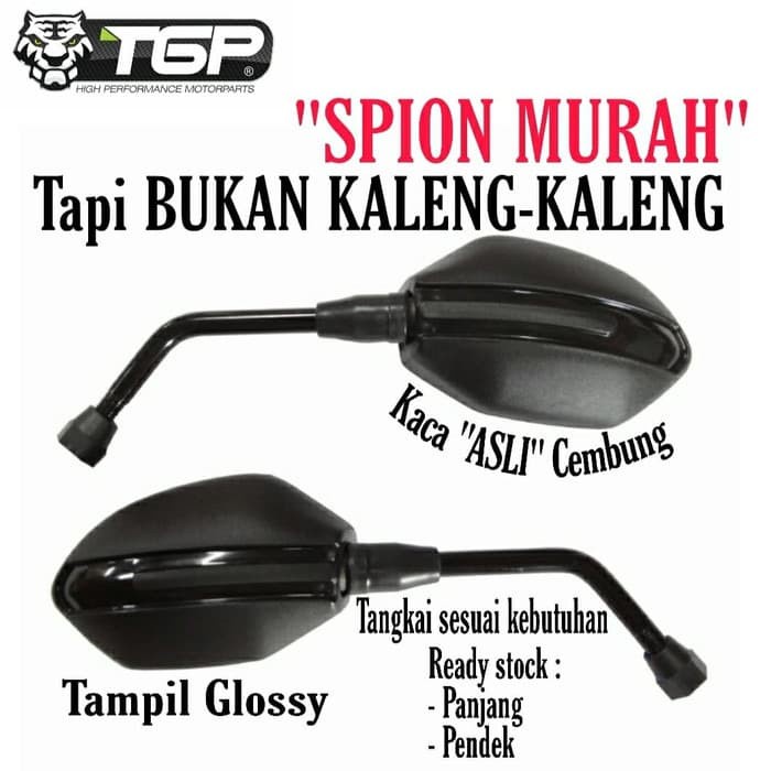 SPION MOTOR TGP ALPHA KACA CEMBUNG MODEL TIGER CB150R