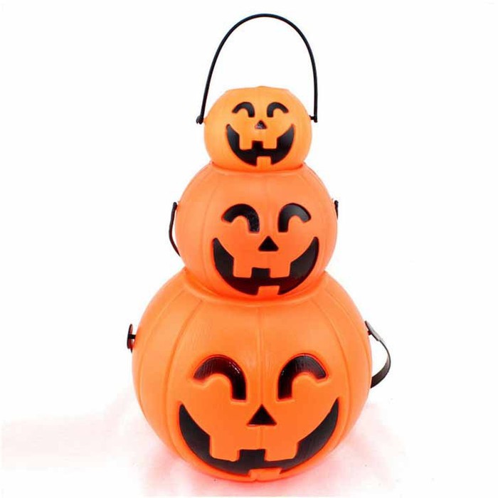 Halloween pumpkin basket keranjang permen halloween decoration prop