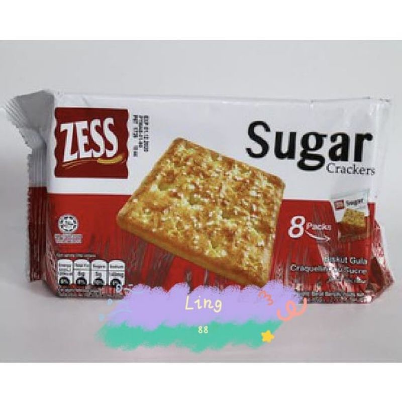 

BISKUT ZESS SUGAR CRACKER 192 gram malaysia